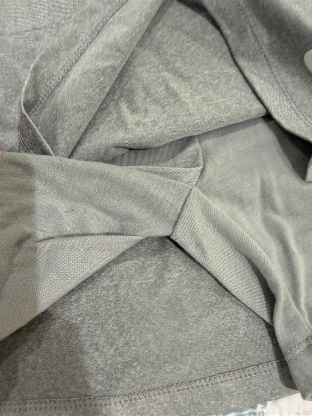 Nike Gray Girls' Athletic Skort with White Swoosh girls size 6x